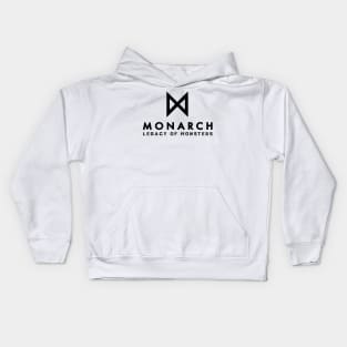 Monarch legacy of monster - full logo Kids Hoodie